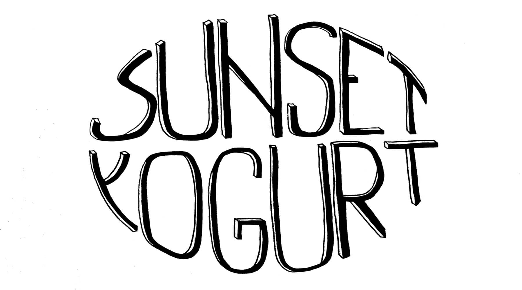 Sunset Yogurt, our new brand name!