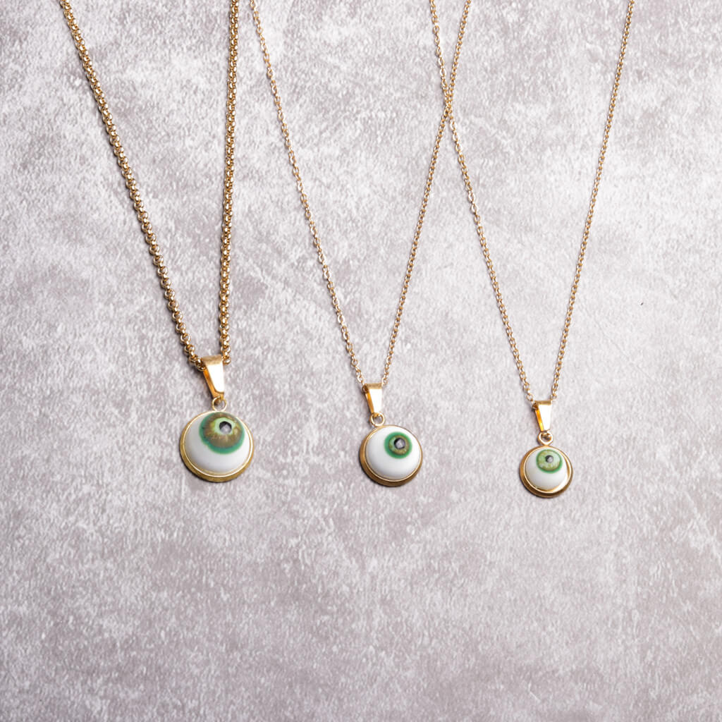 Eye Pendant Necklace Small