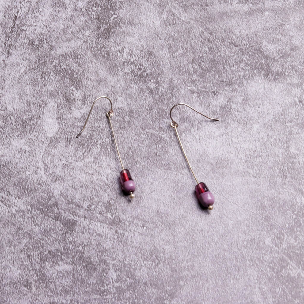 Pills Long Earrings