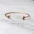 Eyes Golden Cuff Bracelet