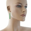 Centouno 60's Green Dangle Earrings Earrings by Cosima Montavoci - Sunset Yogurt