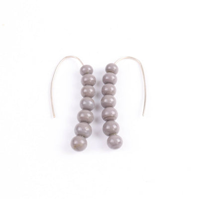 Centouno Grey Dangle Earrings