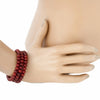 Centouno Bordeaux Spiral Bracelet Bracelets by Cosima Montavoci - Sunset Yogurt