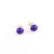 Centouno Cobalt Blue Stud Earrings