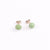 Centouno 60's Green Stud Earrings